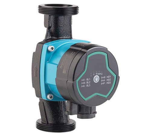 Насос циркуляційний енергозберігаючий 5-90Вт Hmax 8м Qmax 73л/хв Ø2" 180мм + гайки Ø1¼" AQUATICA GPA32-8/180 III (774064)