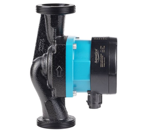 Насос циркуляційний енергозберігаючий 5-90Вт Hmax 8м Qmax 73л/хв Ø2" 180мм + гайки Ø1¼" AQUATICA GPA32-8/180 III (774064)