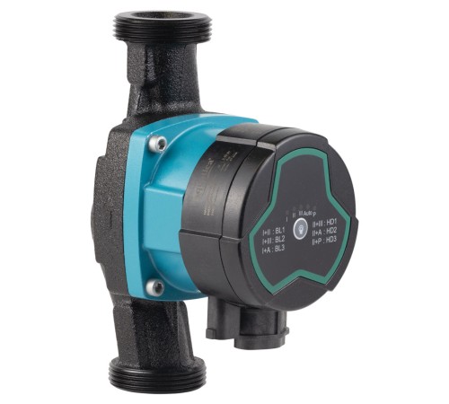 Насос циркуляційний енергозберігаючий 5-25Вт Hmax 4м Qmax 47л/хв Ø1½" 180мм + гайки Ø1" AQUATICA GPA25-4/180 III (774043)