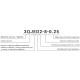 Насос відцентровий 1.5кВт H 169(131)м Q 55(35)л/хв Ø102мм mid AQUATICA 4QJD3-24-1.5 (778127)