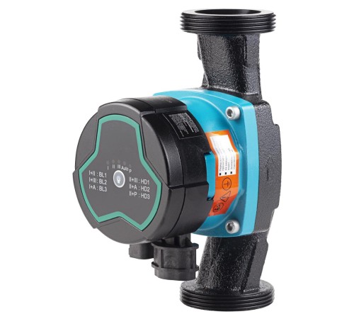 Насос циркуляційний енергозберігаючий 5-90Вт Hmax 8м Qmax 73л/хв Ø2" 180мм + гайки Ø1¼" AQUATICA GPA32-8/180 III (774064)