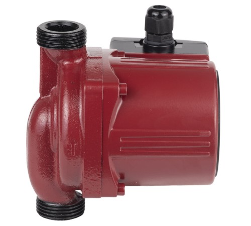 Насос циркуляційний 100Вт Hmax 6м Qmax 75л/хв Ø1" 130мм+гайки Ø¾" AQUATICA (774131)