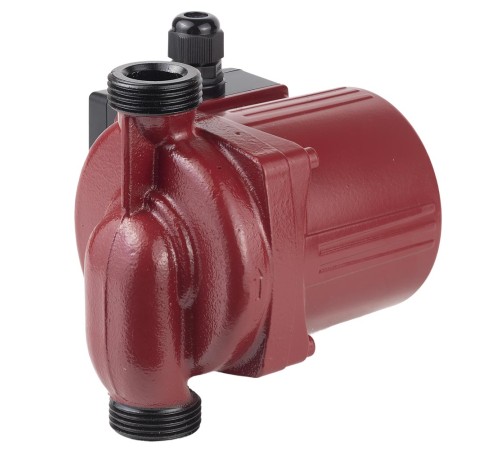 Насос циркуляційний 100Вт Hmax 6м Qmax 75л/хв Ø1" 130мм+гайки Ø¾" AQUATICA (774131)