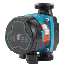 Насос циркуляційний енергозберігаючий 5-60Вт Hmax 8м Qmax 63л/хв Ø1½" 130мм + гайки Ø1" AQUATICA GPA25-8/130 III (774062)