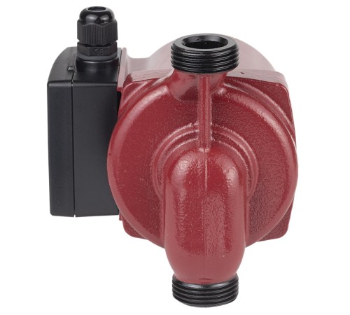 Насос циркуляційний 100Вт Hmax 6м Qmax 75л/хв Ø1" 130мм+гайки Ø¾" AQUATICA (774131)