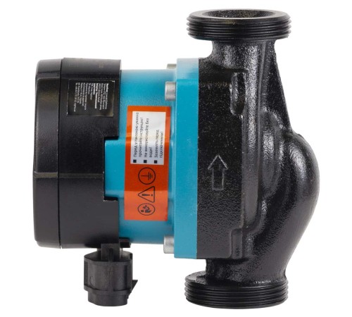 Насос циркуляційний енергозберігаючий 5-60Вт Hmax 8м Qmax 63л/хв Ø1½" 130мм + гайки Ø1" AQUATICA GPA25-8/130 III (774062)