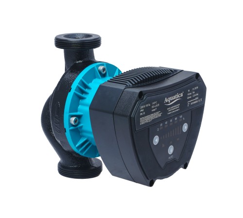 Насос циркуляційний енергозберігаючий 8-130Вт Hmax 8м Qmax 133л/хв Ø2" 180мм + гайки Ø1¼" AQUATICA GPA32-8/180 IV (774077)