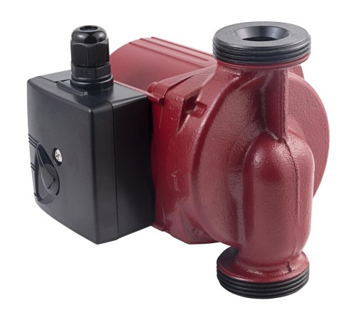 Насос циркуляційний 100Вт Hmax 6м Qmax 75л/хв Ø1½" 130мм+гайки Ø1" AQUATICA (774133)