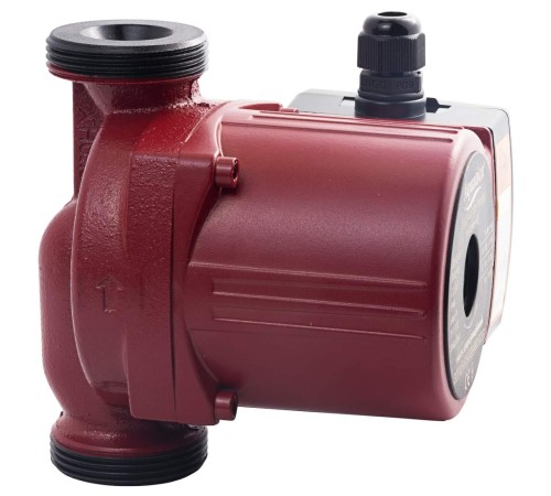 Насос циркуляційний 100Вт Hmax 6м Qmax 75л/хв Ø1½" 130мм+гайки Ø1" AQUATICA (774133)