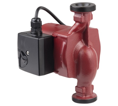 Насос циркуляційний 100Вт Hmax 6м Qmax 75л/хв Ø1½" 180мм+гайки Ø1" AQUATICA (774132)