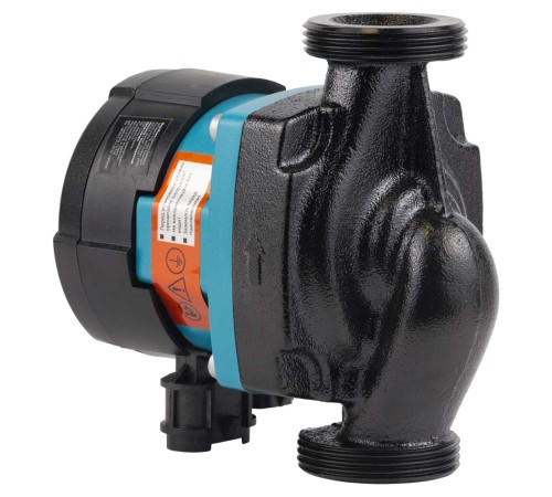 Насос циркуляційний енергозберігаючий 5-39Вт Hmax 6м Qmax 53л/хв Ø1½" 130мм + гайки Ø1" AQUATICA GPA25-6/130 III (774052)