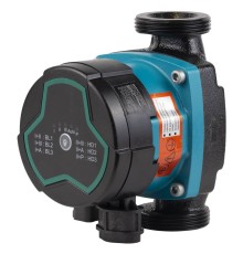 Насос циркуляційний енергозберігаючий 5-39Вт Hmax 6м Qmax 53л/хв Ø1½" 130мм + гайки Ø1" AQUATICA GPA25-6/130 III (774052)