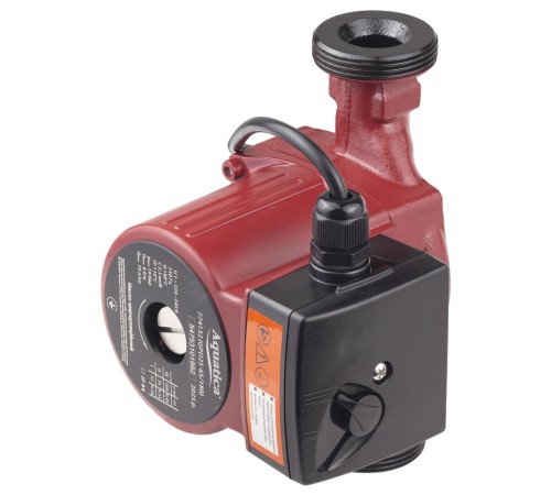 Насос циркуляційний 100Вт Hmax 6м Qmax 75л/хв Ø1½" 180мм+гайки Ø1" AQUATICA (774132)