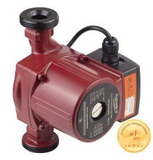 Насос циркуляційний 100Вт Hmax 6м Qmax 75л/хв Ø1½" 180мм+гайки Ø1" AQUATICA (774132)