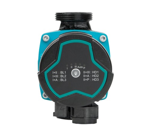 Насос циркуляційний енергозберігаючий 5-25Вт Hmax 4м Qmax 47л/хв Ø1½" 130мм + гайки Ø1" AQUATICA GPA25-4/130 III (774042)