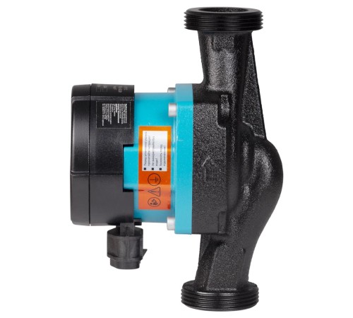 Насос циркуляційний енергозберігаючий 5-60Вт Hmax 8м Qmax 63л/хв Ø1½" 180мм + гайки Ø1" AQUATICA GPA25-8/180 III (774063)