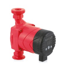 Насос циркуляційний енергозберігаючий 10-45Вт Hmax 6м Qmax 52л/хв Ø1½″ 180мм + гайки Ø1″ WETRON (774353)