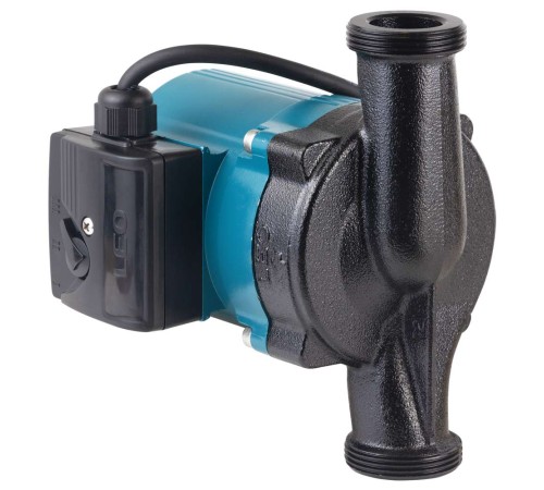Насос циркуляційний 200Вт Hmax 8м Qmax 120л/хв Ø1½" 180мм+гайки Ø1" LEO 3.0 LRP25-80/180 (774451)