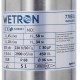 Насос вихровий 1.1кВт H 98(39)м Q 45(30)л/хв Ø96мм 10м кабелю WETRON 4SKmw150M (778332)