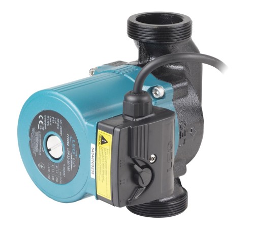 Насос циркуляційний 270Вт Hmax 8м Qmax 170л/хв Ø2" 180мм+гайки Ø1¼" LEO 3.0 LRP32-80/180 (774452)