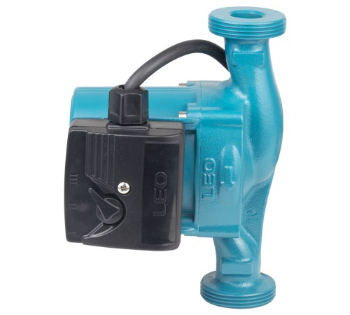 Насос циркуляційний 74Вт Hmax 4м Qmax 55л/хв Ø1½" 180мм+гайки Ø1" LEO 3.0 LRP25-40/180 (774412)