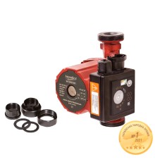 Насос циркуляційний енергозберігаючий 5-45Вт Hmax 6м Qmax 50л/хв Ø1½" 130мм + гайки Ø1" AQUATICA (774137)