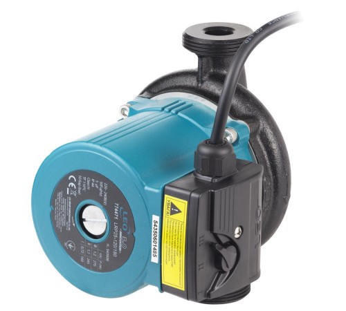 Насос циркуляційний 270Вт Hmax 12м Qmax 65л/хв Ø1½" 180мм+гайки Ø1" LEO 3.0 LRP25-120/180 (774471)