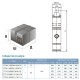 Насос шнековий свердловинний 1.1кВт H 190(116)м Q 45(25)л/хв Ø96мм (нерж) DONGYIN 4QGD1.5-120-1.1 (777214)