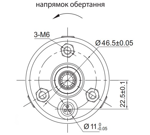 Насос відцентровий свердловинний 1.5кВт H 197(142)м Q 45(30)л/хв Ø75мм 100м кабелю AQUATICA (DONGYIN) 3SEm1.8/46 (777406)