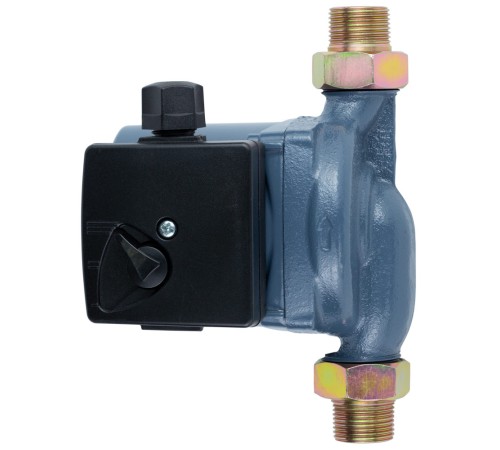 Насос циркуляційний 65Вт Hmax 4м Qmax 63л/хв Ø1" 130мм+гайки Ø¾" WETRON (774511)