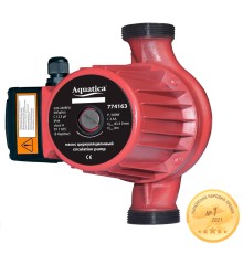 Насос циркуляційний 0.5кВт Hmax 12м Qmax 190л/хв Ø2" 220мм + гайки Ø1¼" AQUATICA (774163)