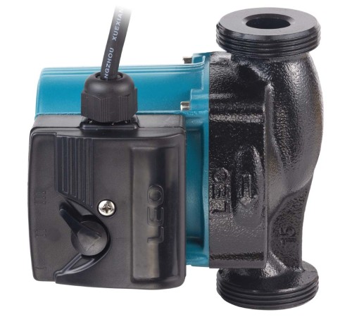 Насос циркуляційний 96Вт Hmax 6м Qmax 58л/хв Ø1½" 130мм+гайки Ø1" LEO 3.0 LRP25-60/130 (774433)