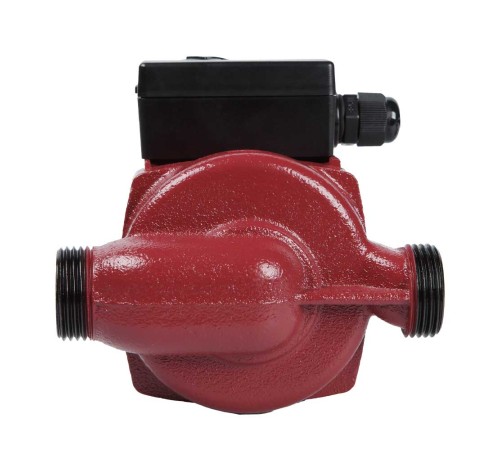 Насос циркуляційний 65Вт Hmax 4м Qmax 63л/хв Ø1" 130мм+гайки Ø¾" AQUATICA (774111)
