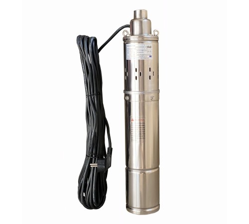 Насос свердловинний шнековий VOLKS pumpe 4QGD 1,8-50-0,5кВт 4 дюйми +кабель 15м