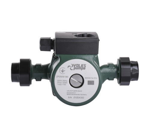 Насос циркуляційний VOLKS pumpe ZP25/8 180мм + гайки