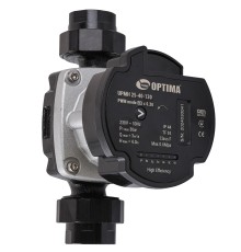 Насос циркуляційний енергоощадний Optima PRIME UPMH 25-40AUTO 130мм + гайки