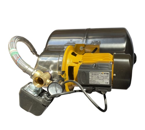 Насосна станція Optima JET100S-PL-50INOX 1,1кВт нержавійка на гребінці
