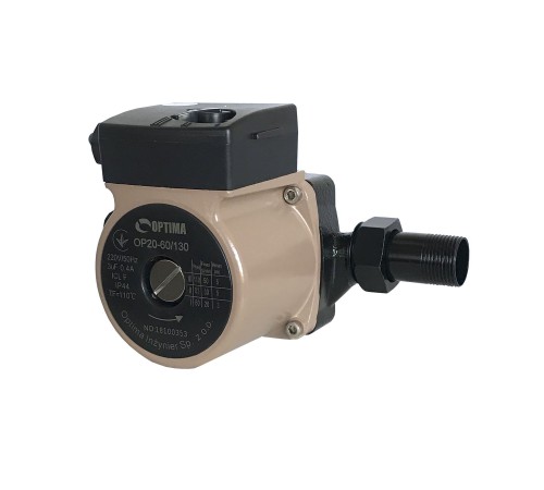 Насос циркуляційний Optima OP20-60 130мм + гайки, + кабель з вилкою