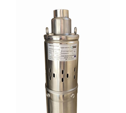 Насос свердловинний шнековий VOLKS pumpe 3,5 QGD 1-50-0,37кВт 3,5 дюйми + кабель 15м