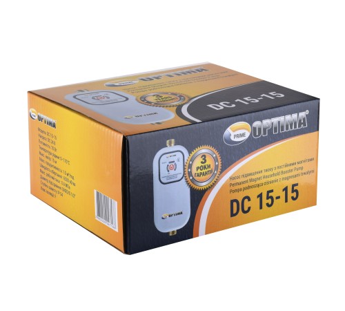 Насос підвищення тиску Optima Prime DC 15-15 AUTO