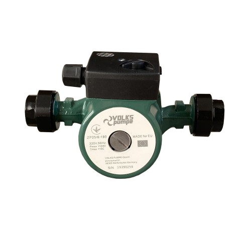 Насос циркуляційний VOLKS pumpe ZP25/6 180мм + гайки