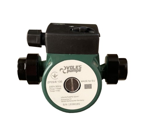 Насос циркуляційний VOLKS pumpe ZP25/6 130мм + гайки