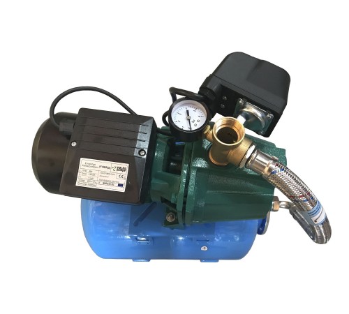 Насосна станція VOLKS pumpe JY100A(a)-24 1,1кВт чавун короткий (складена) на гребінці