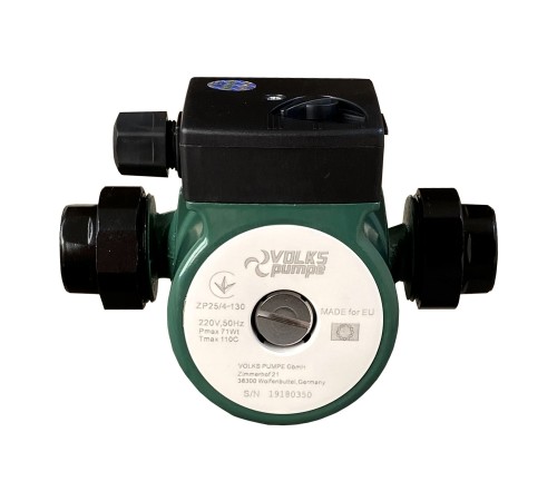 Насос циркуляційний VOLKS pumpe ZP25/4 130мм + гайки