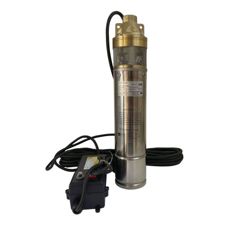 Насос свердловинний вихровий VOLKS pumpe 4SKm150 1,1кВт + кабель 15м + пульт