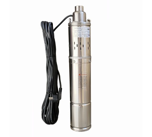 Насос свердловинний шнековий VOLKS pumpe 4QGD 1,2-50-0,37кВт 4 дюйми +кабель 15м