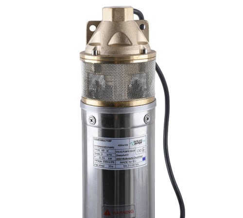 Насос свердловинний вихровий VOLKS pumpe PM 4SKm100 0.75кВт + кабель 10м