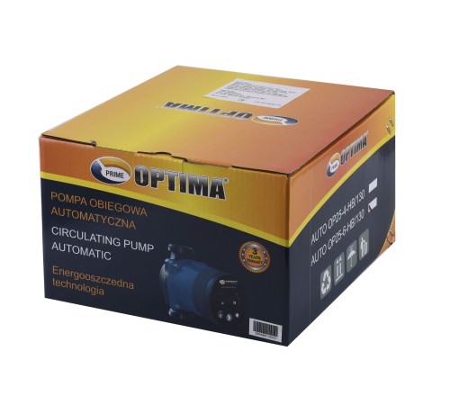Насос циркуляційний енергоощадний Optima PRIME OP25-60AUTO 130мм + гайки