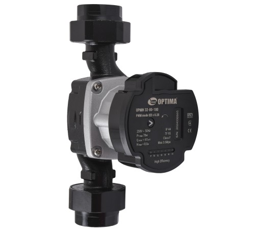 Насос циркуляційний енергоощадний Optima PRIME UPMH 32-80AUTO 180мм + гайки