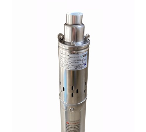 Насос свердловинний шнековий VOLKS pumpe 3QGD 1,5-70-0,37кВт 3 дюйма + кабель 15м